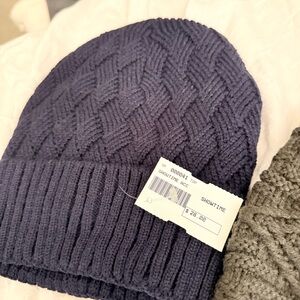Navy Knit Beanie